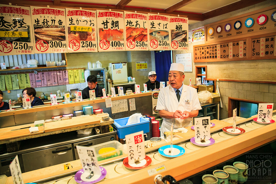 しげなが六ツ門店迴轉壽司