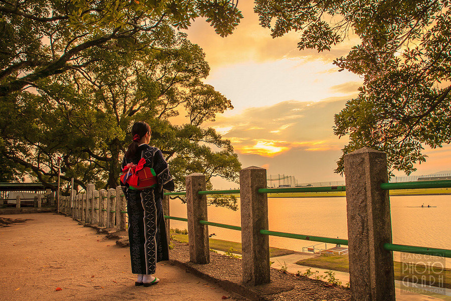 水天宮夕景