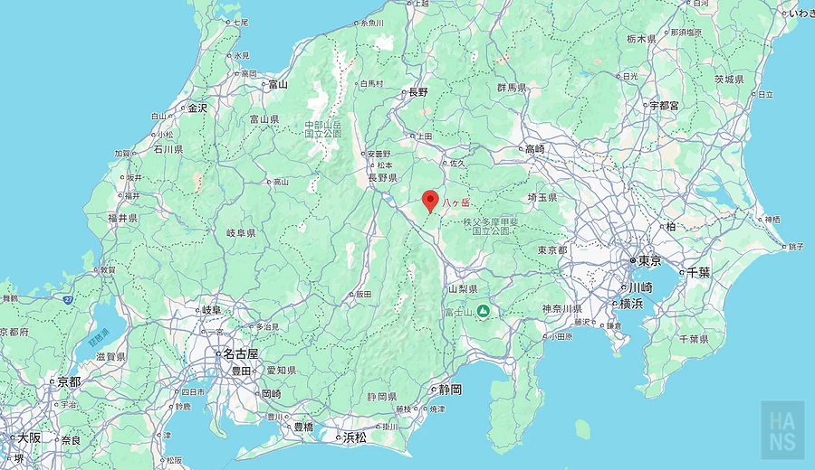日本八岳健行全記錄