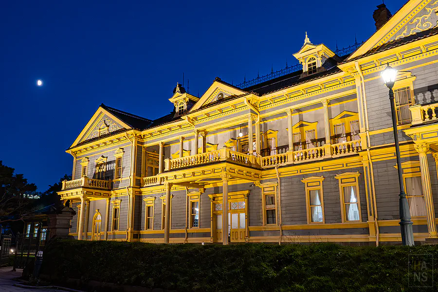 舊函館區公會堂 夜景
