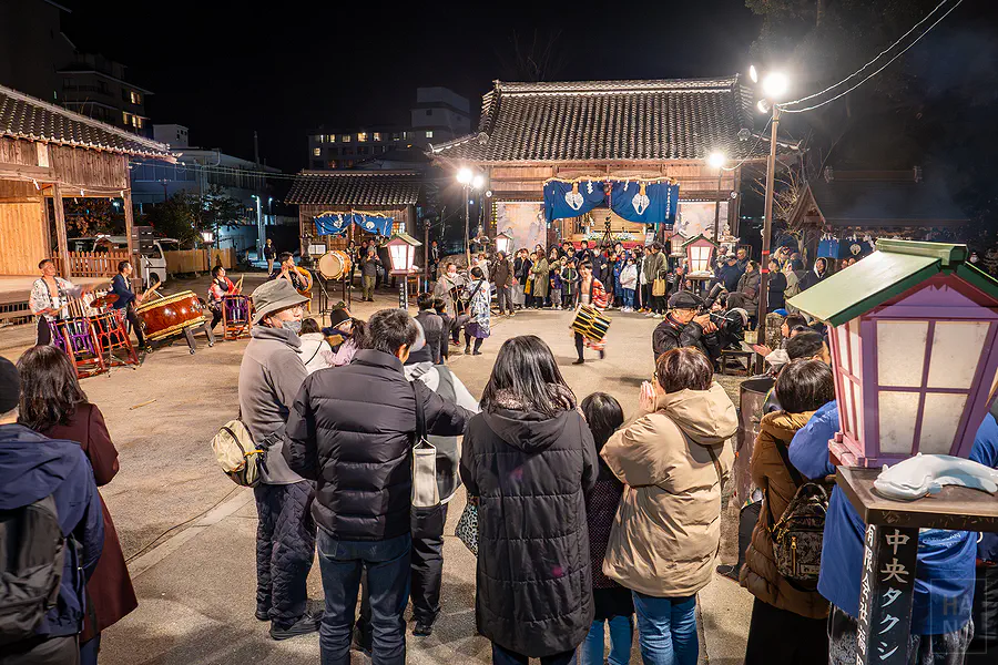 不知火太鼓熱血沸騰的祭典表演