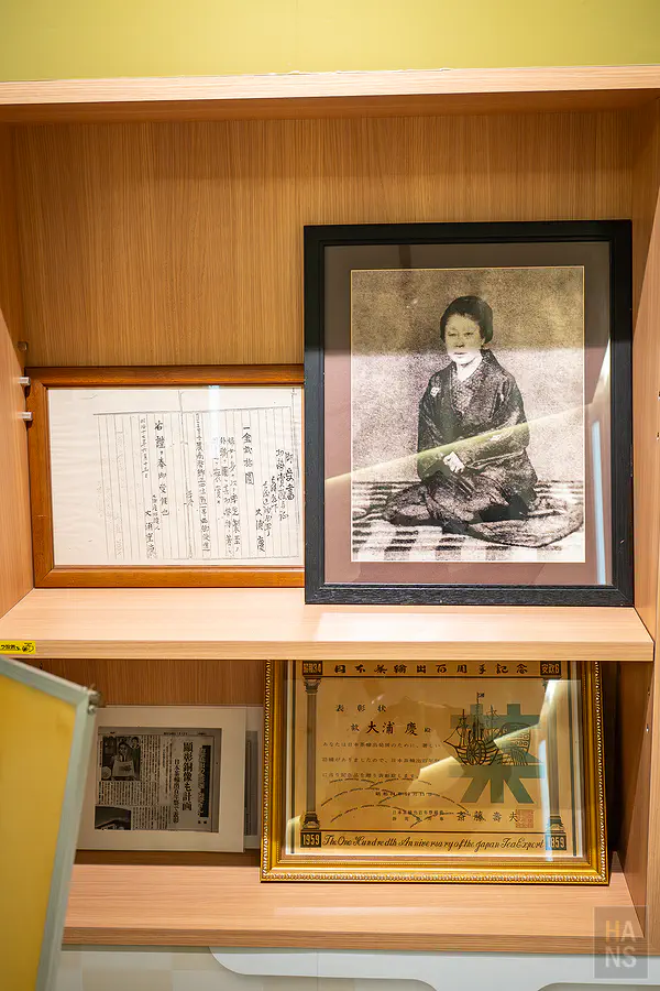 對日本茶葉出口有重大貢獻的歷史人物照片