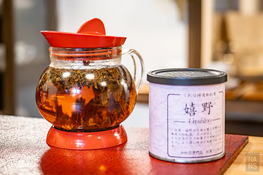 佐賀嬉野和紅茶與玻璃茶壺