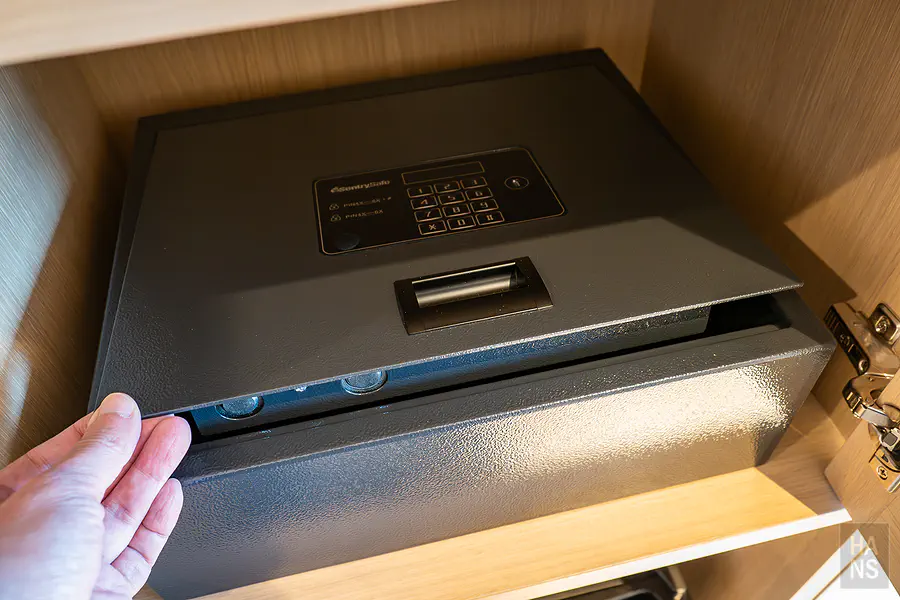 OND HOTEL客房SentrySafe密碼保險箱