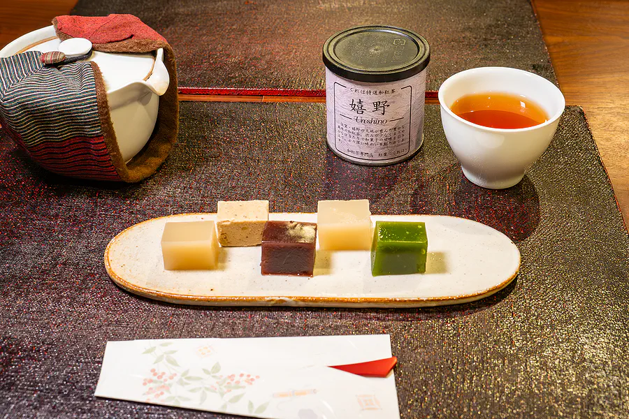 充滿儀式感的和紅茶午茶組合