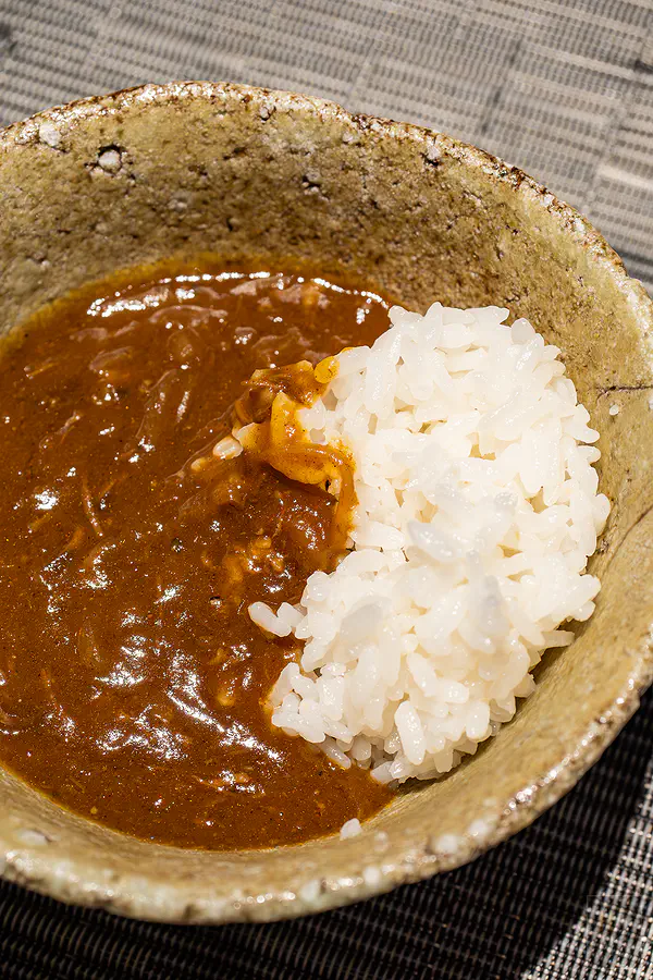 炭火SUMIKA晚餐尾聲的咖哩飯