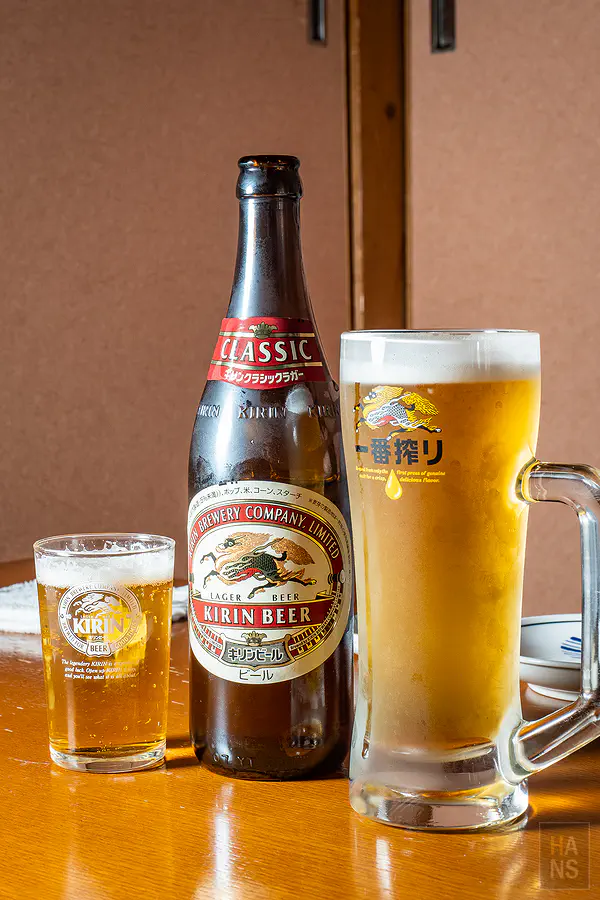 沁涼解渴的 KIRIN 生啤酒與瓶裝啤酒