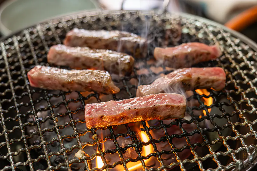 香氣四溢令人垂涎三尺的佐賀牛烤肉