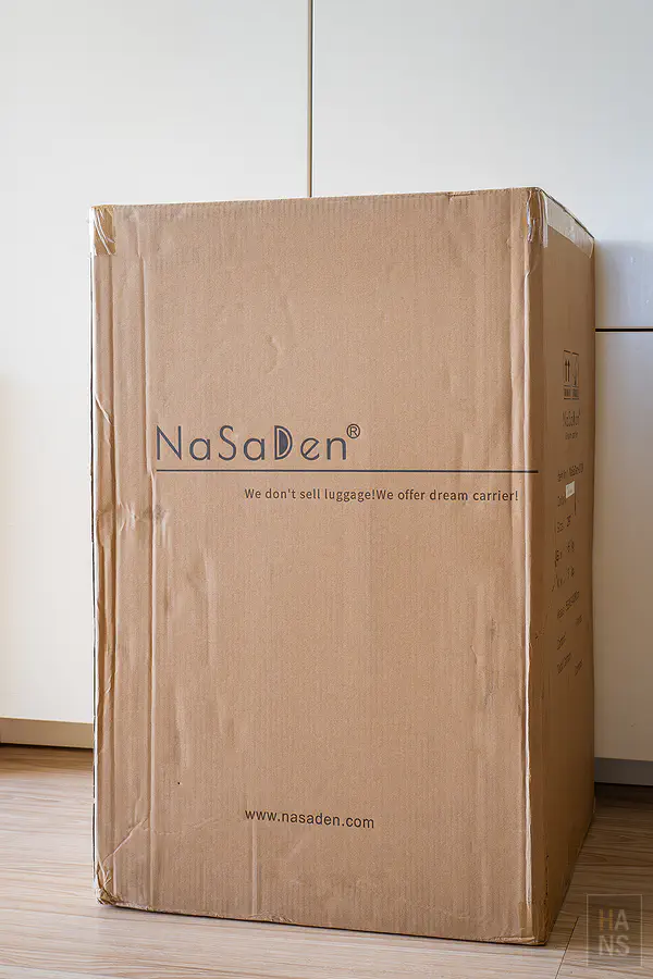 德國NaSaDen納莎登行李箱專屬外包裝紙箱