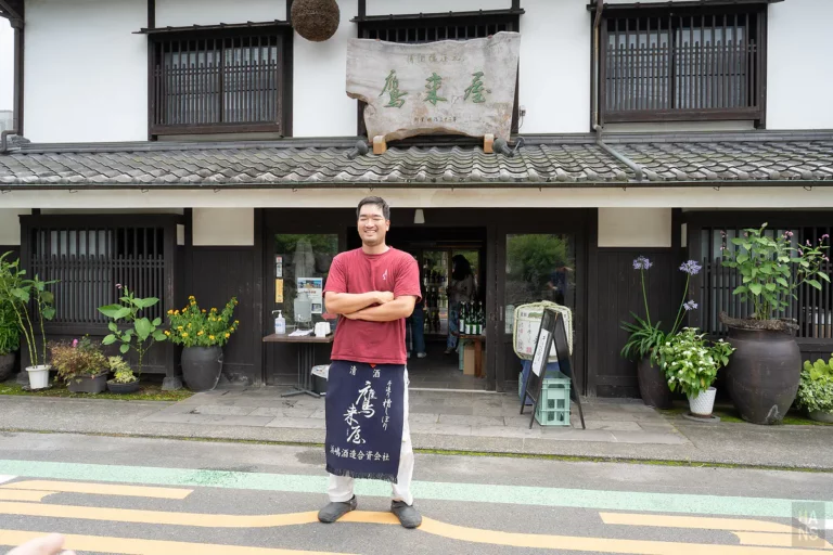 鷹來屋浜嶋酒造｜大分豐後大野百年酒藏見學，六代目帶路的自耕自釀之旅，清酒梅酒試飲與 SASARA 咖啡廳
