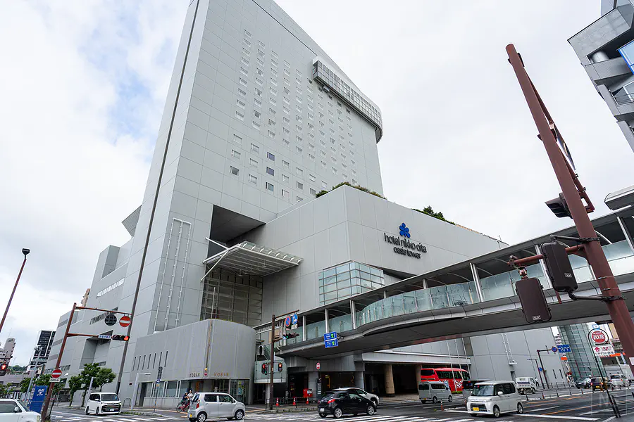 大分綠洲塔日航酒店外觀建築