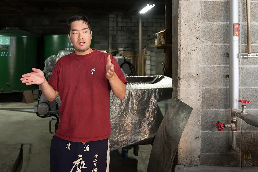 浜嶋酒造鷹來屋當家釀造場解說