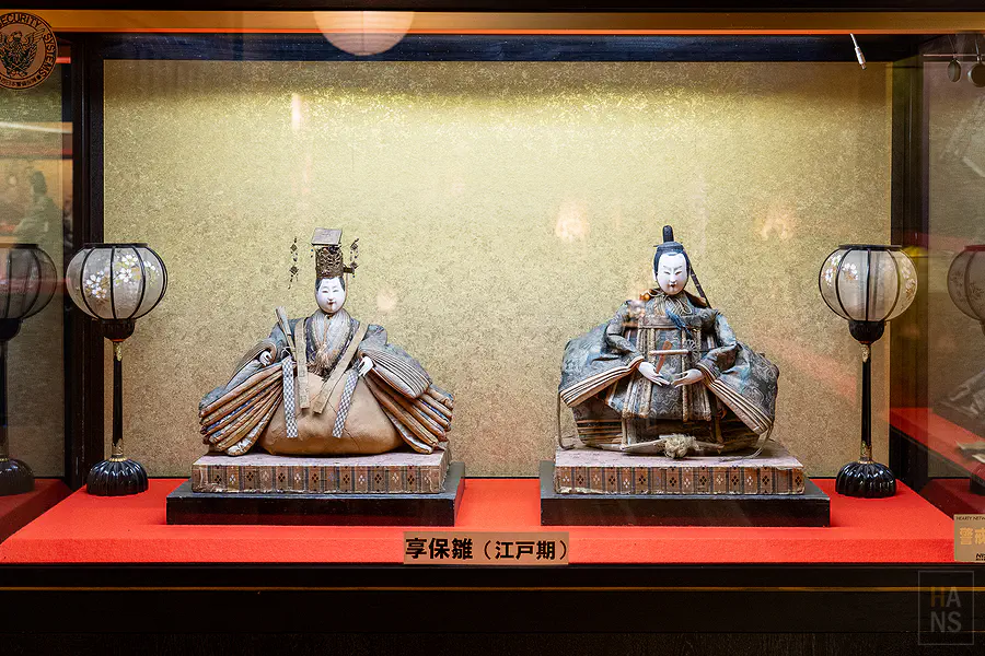 雛御殿享保雛江戶期古董雛人形