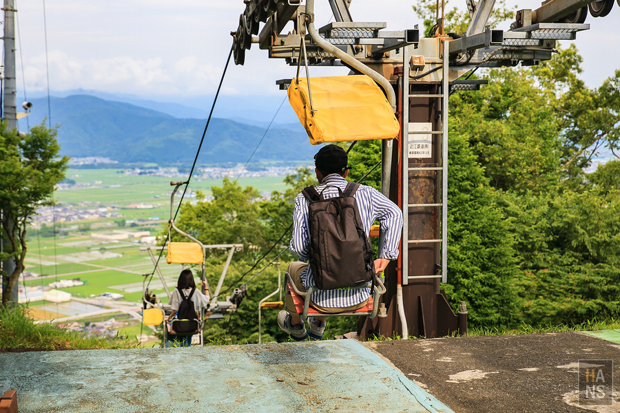 滋賀縣長濱市賤岳纜車