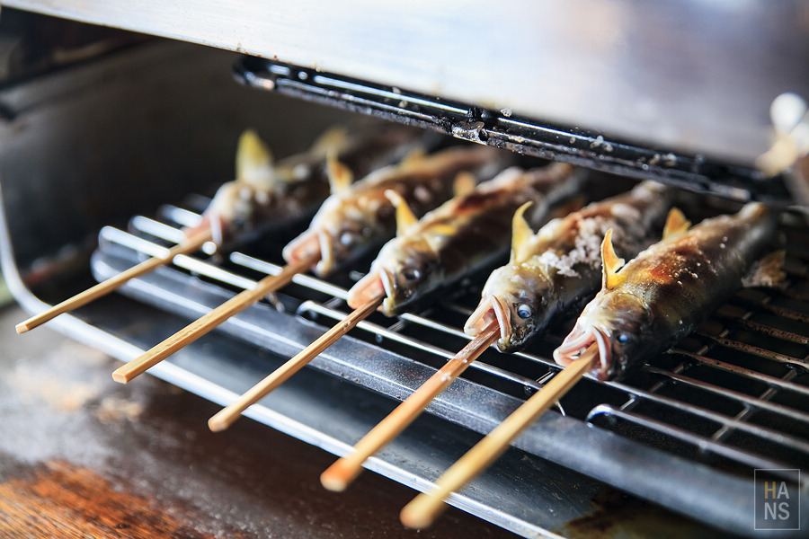 滋賀長濱鮎茶屋かわせ烤香魚料理