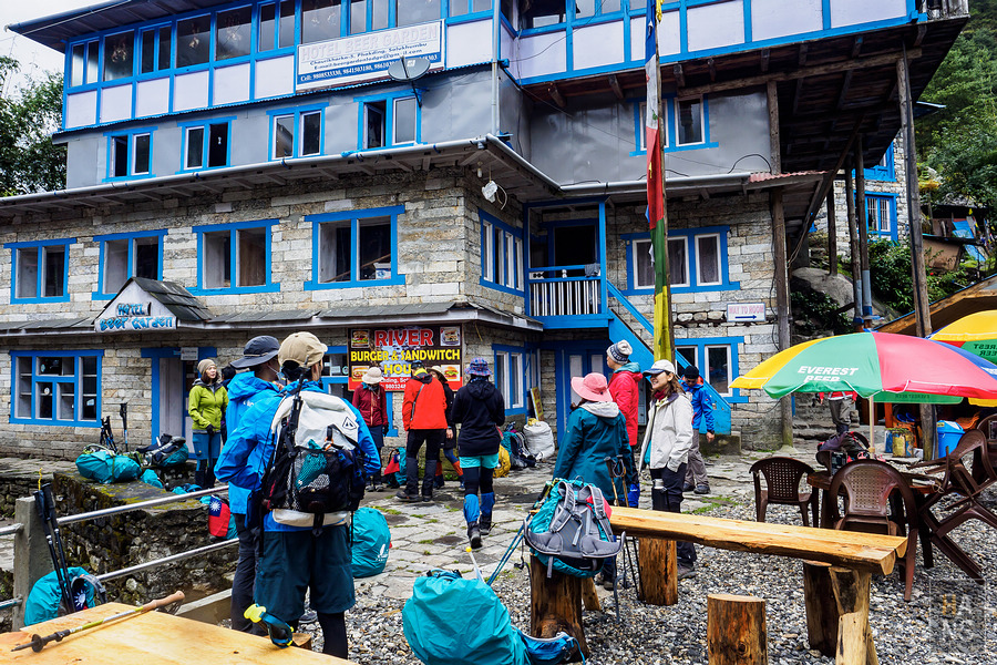 EBC珠峰基地營南崎巴札 Namche Bazaar