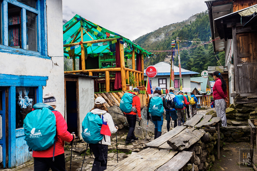 EBC珠峰基地營南崎巴札 Namche Bazaar