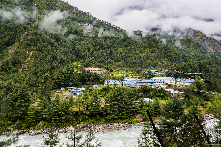 EBC珠峰基地營南崎巴札 Namche Bazaar