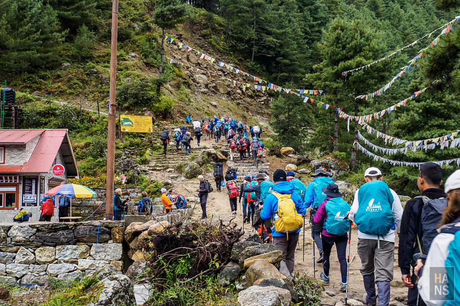 EBC珠峰基地營南崎巴札 Namche Bazaar