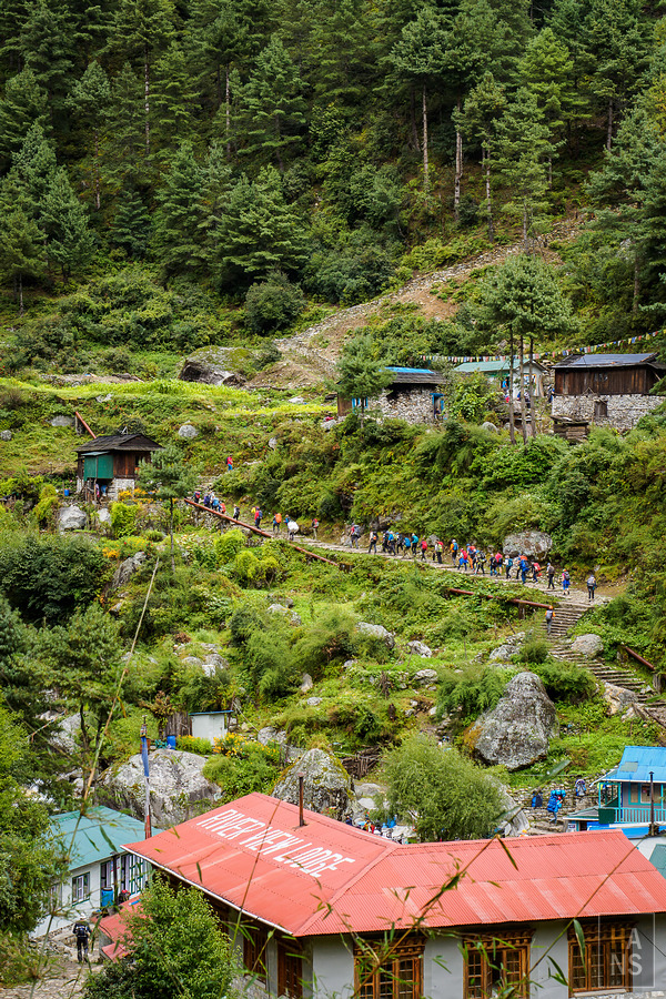 EBC珠峰基地營南崎巴札 Namche Bazaar