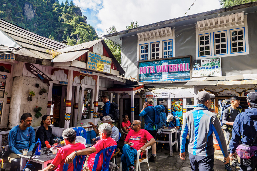 EBC珠峰基地營南崎巴札 Namche Bazaar