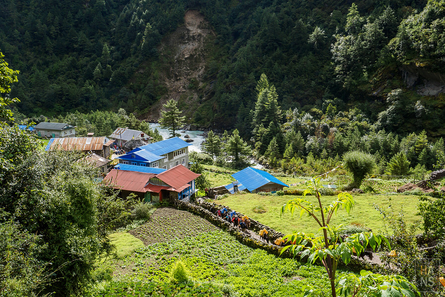 EBC珠峰基地營南崎巴札 Namche Bazaar