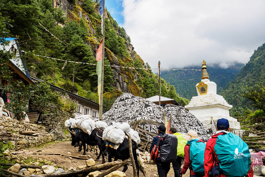EBC珠峰基地營南崎巴札 Namche Bazaar