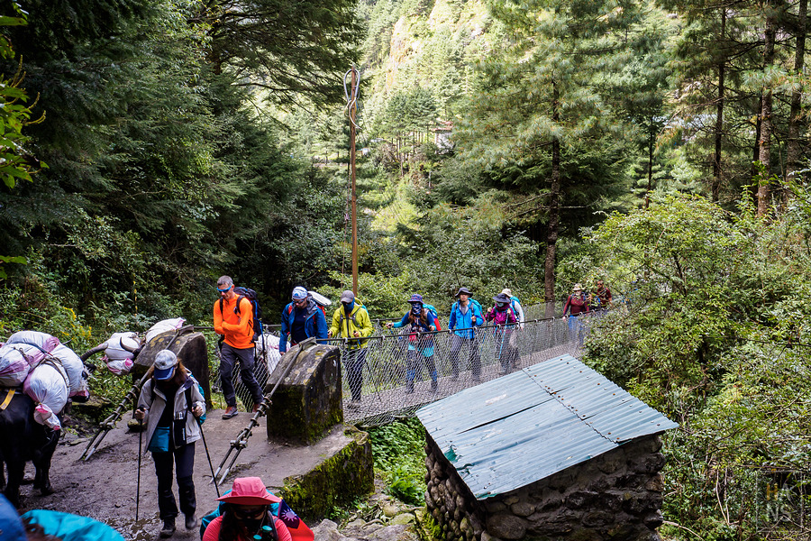 EBC珠峰基地營南崎巴札 Namche Bazaar
