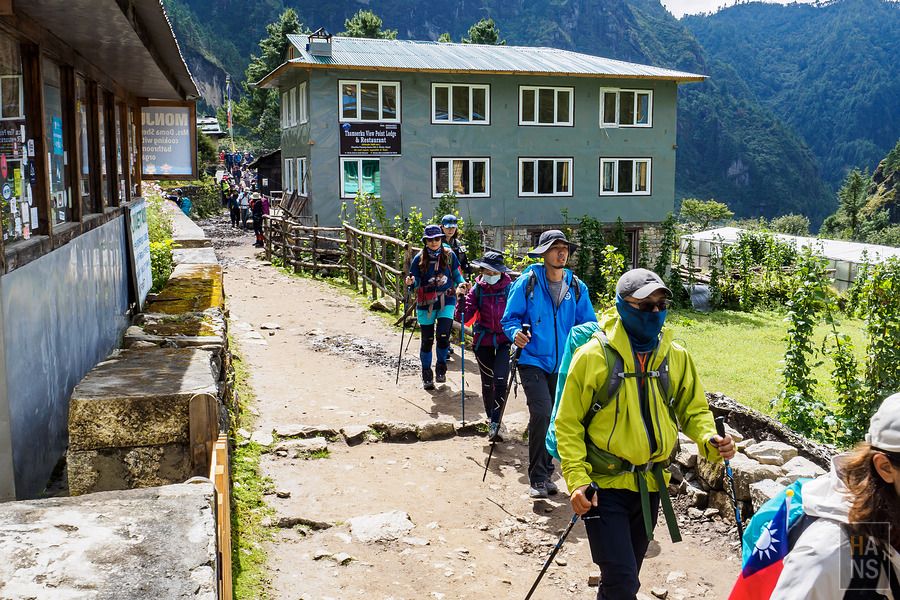EBC珠峰基地營南崎巴札 Namche Bazaar