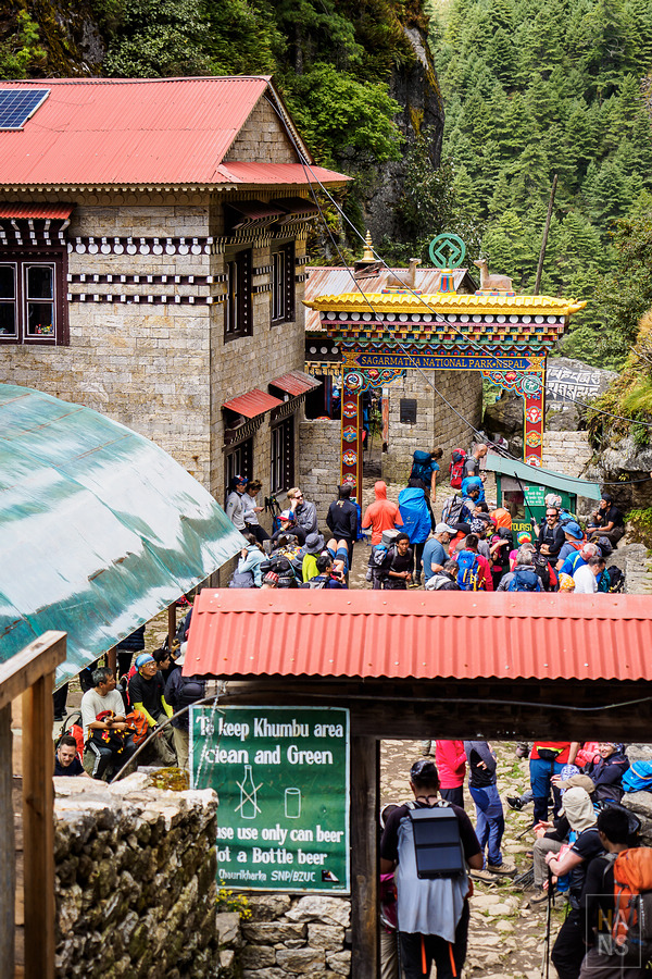 EBC珠峰基地營南崎巴札 Namche Bazaar