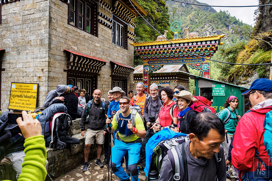 EBC珠峰基地營南崎巴札 Namche Bazaar