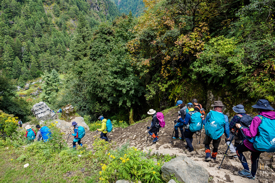 EBC珠峰基地營南崎巴札 Namche Bazaar