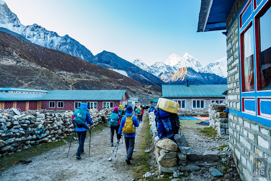 EBC珠峰基地營-從 Pheriche 翡麗綺走到 Namche Bazaar 南崎巴札