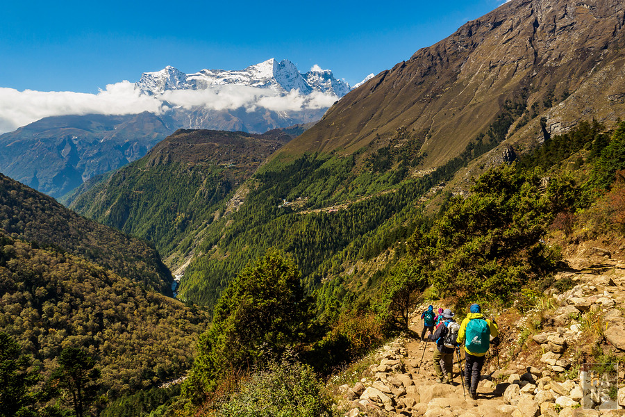 EBC珠峰基地營-從 Pheriche 翡麗綺走到 Namche Bazaar 南崎巴札