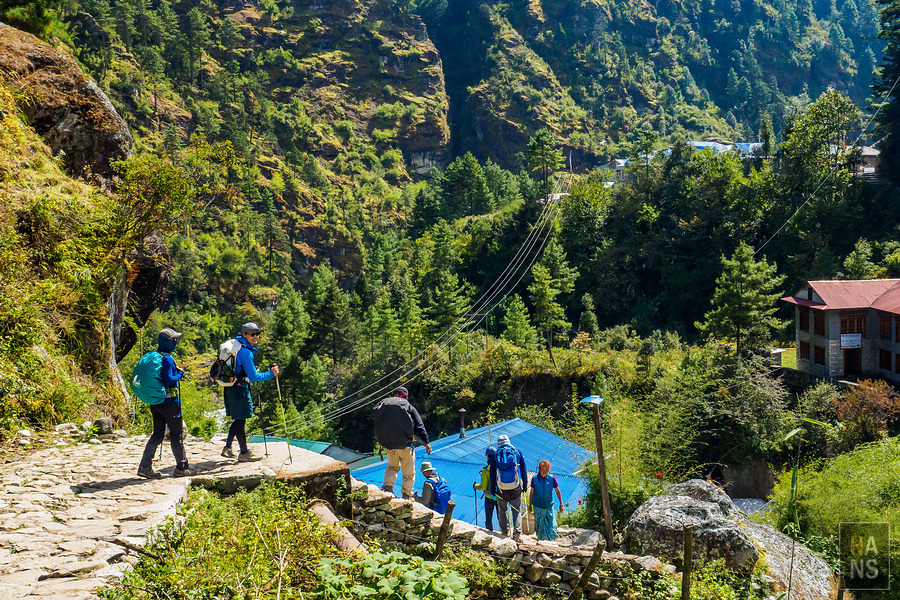 EBC珠峰基地營-從 Namche Bazaar 南崎巴札走到 Lukla 盧卡拉