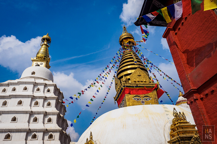 Swayambhunath Temple 斯瓦揚布納特寺、猴廟、四眼天神廟