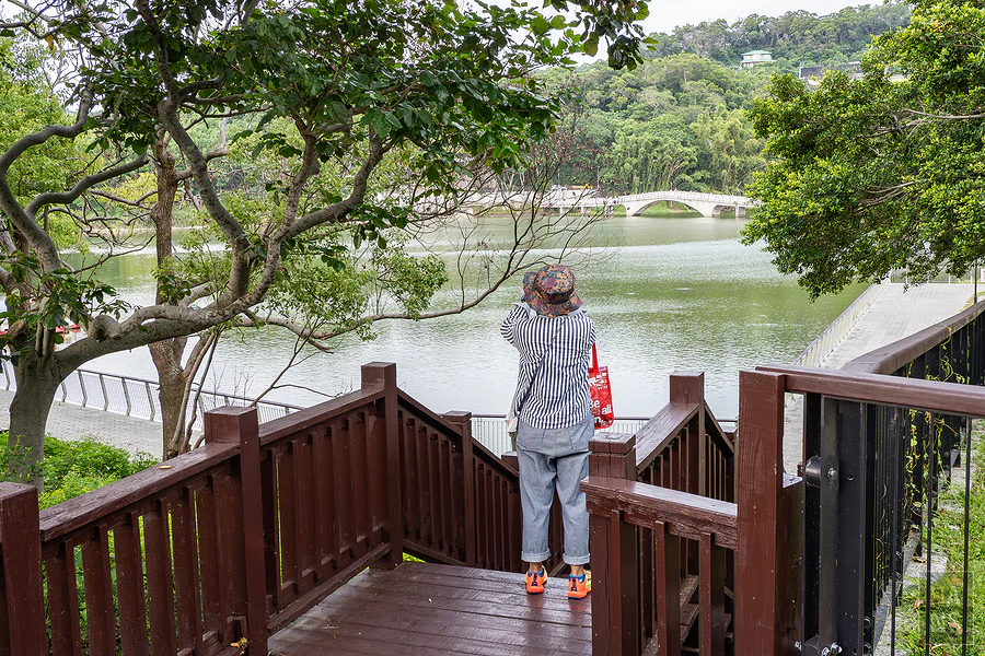 新竹青草湖，SUP立槳、天鵝船水上活動
