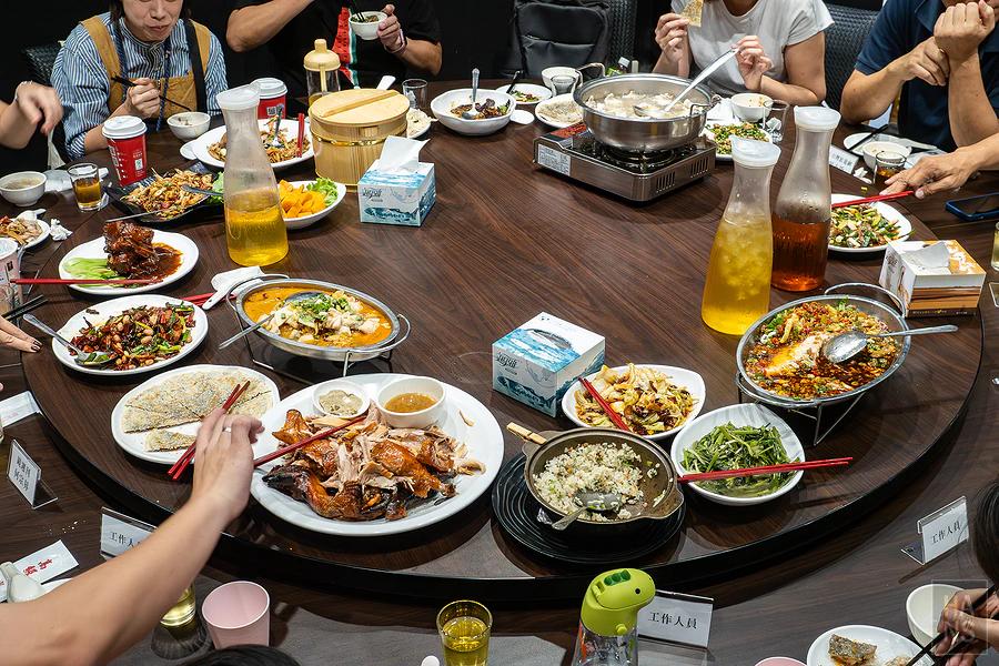 饗富餐廳，滬川台菜窯烤雞，南投竹山紫南宮必吃美食