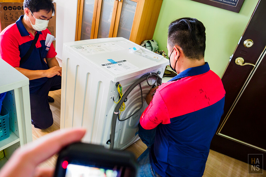 美國富及第 FRIGIDAIRE 10KG 蒸抗敏變頻滾筒洗脫烘洗衣機 FAW-F1002MID